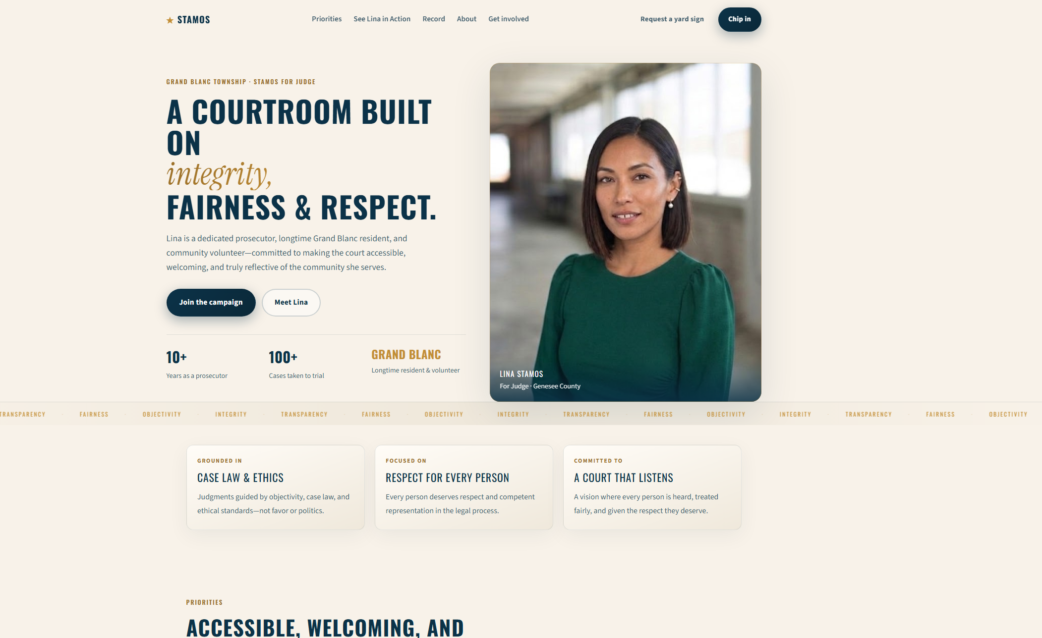 Sample Campaign Website 2